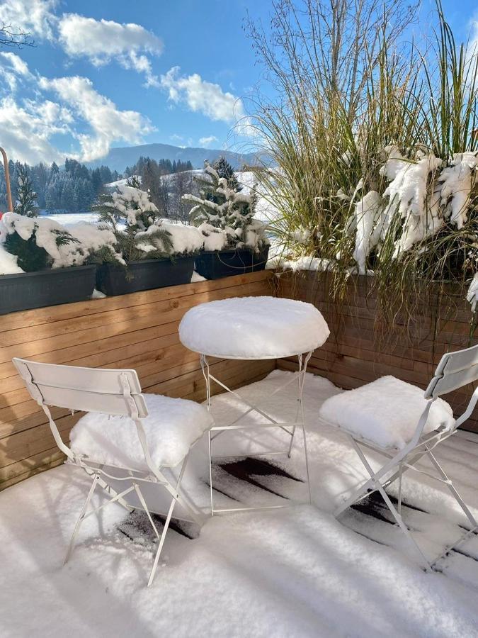 Alpen Wohlfuehlquartier Villa Bad Bayersoien Bagian luar foto